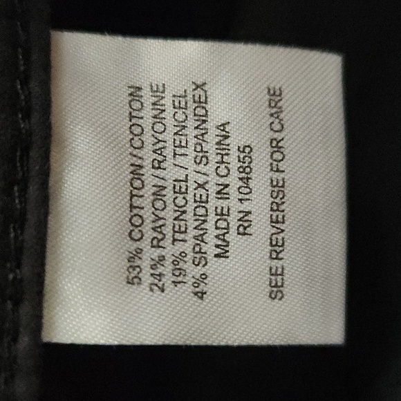 Nwot LILA RYAN Navy Blue‎ Pants Size 4 - Picture 4 of 4